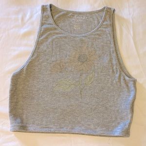 Grey American Eagle Halter Top, size Medium.